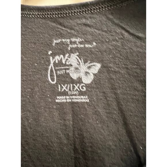 JMS Black whimsy dragonfly dress tee NWT plus sz 1X 16W - Picture 4 of 5